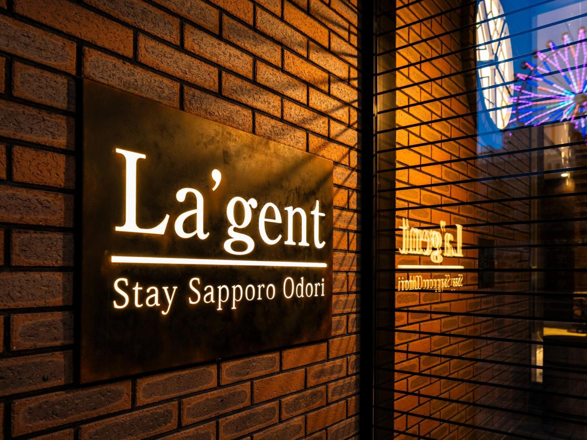 La'Gent Stay Sapporo Odori Hokkaido Kültér fotó